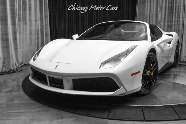 Used-2019-Ferrari-488-Spider-Carbon-Fiber-Race-Seats-Carbon-Fiber-Racing-Package-LOADED