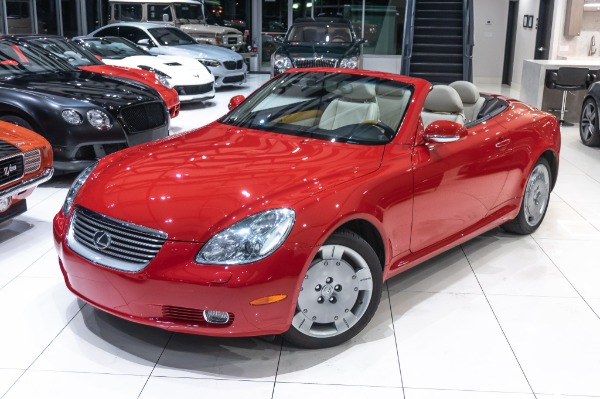Used 2002 Lexus SC430 Convertible NAV! HEATED SEATS! REAR SPOILER! ONLY 25K MILES! for sale Sold at Chicago Motor Cars in West Chicago IL 60185 3