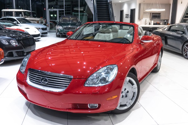 Used 2002 Lexus SC430 Convertible NAV! HEATED SEATS! REAR SPOILER! ONLY 25K MILES! for sale Sold at Chicago Motor Cars in West Chicago IL 60185 4