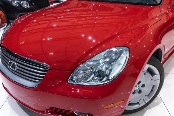 Used 2002 Lexus SC430 Convertible NAV! HEATED SEATS! REAR SPOILER! ONLY 25K MILES! for sale Sold at Chicago Motor Cars in West Chicago IL 60185 5