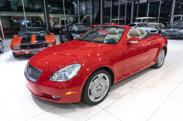 Used 2002 Lexus SC430 Convertible NAV! HEATED SEATS! REAR SPOILER! ONLY 25K MILES! for sale Sold at Chicago Motor Cars in West Chicago IL 60185 6
