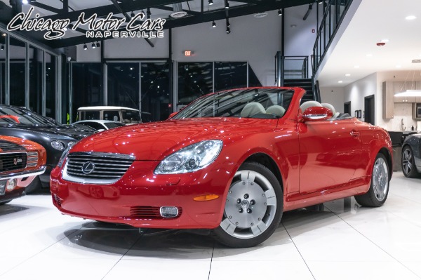 Used 2002 Lexus SC430 Convertible NAV! HEATED SEATS! REAR SPOILER! ONLY 25K MILES! for sale Sold at Chicago Motor Cars in West Chicago IL 60185 1