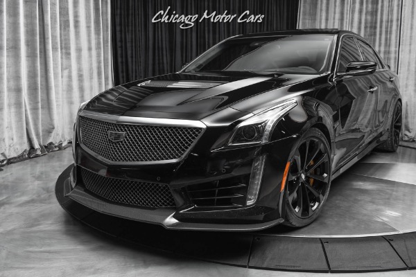 Used-2016-Cadillac-CTS-V-Carbon-Fiber-Package-Recaro-Performance-Seats-UltraView-Pano-Roof