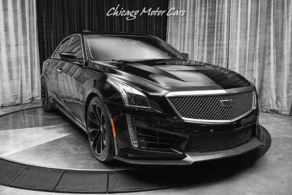 Used-2016-Cadillac-CTS-V-Carbon-Fiber-Package-Recaro-Performance-Seats-UltraView-Pano-Roof