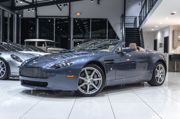 Used 2008 Aston Martin V8 Vantage Roadster NEW CLUTCH! SERVICE RECORDS! NAV! LOADED! for sale Sold at Chicago Motor Cars in West Chicago IL 60185 2