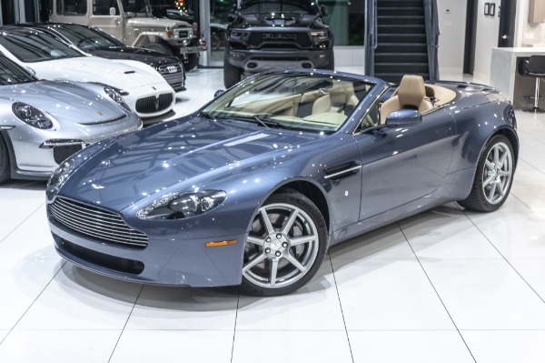Used 2008 Aston Martin V8 Vantage Roadster NEW CLUTCH! SERVICE RECORDS! NAV! LOADED! for sale Sold at Chicago Motor Cars in West Chicago IL 60185 3