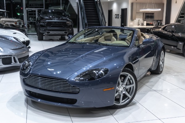 Used 2008 Aston Martin V8 Vantage Roadster NEW CLUTCH! SERVICE RECORDS! NAV! LOADED! for sale Sold at Chicago Motor Cars in West Chicago IL 60185 4