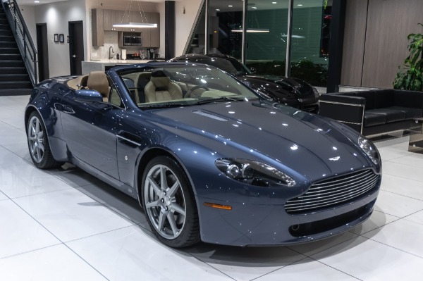 Used 2008 Aston Martin V8 Vantage Roadster NEW CLUTCH! SERVICE RECORDS! NAV! LOADED! for sale Sold at Chicago Motor Cars in West Chicago IL 60185 6