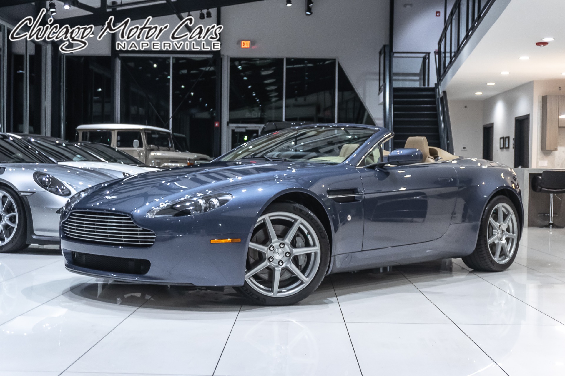 Used 2008 Aston Martin V8 Vantage Roadster NEW CLUTCH! SERVICE RECORDS! NAV! LOADED! for sale Sold at Chicago Motor Cars in West Chicago IL 60185 1