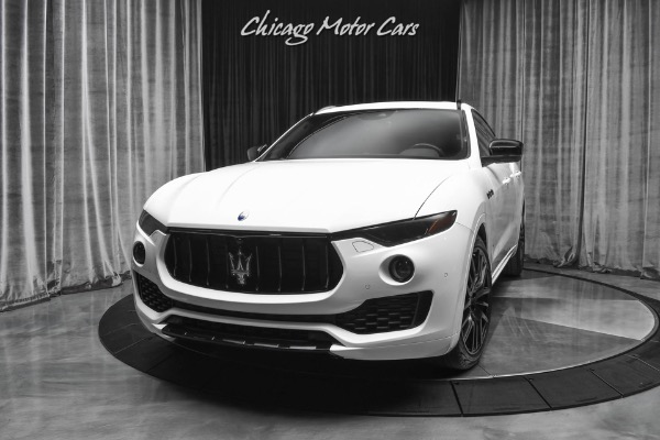 Used 2019 Maserati Levante S Q4 Nerissimo Pack! Driver Assistance Pack! 21 Black Anteo Wheels! Storm Troope for sale Sold at Chicago Motor Cars in West Chicago IL 60185 2