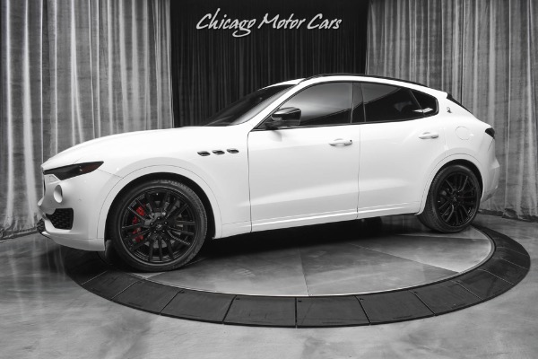 Used 2019 Maserati Levante S Q4 Nerissimo Pack! Driver Assistance Pack! 21 Black Anteo Wheels! Storm Troope for sale Sold at Chicago Motor Cars in West Chicago IL 60185 1