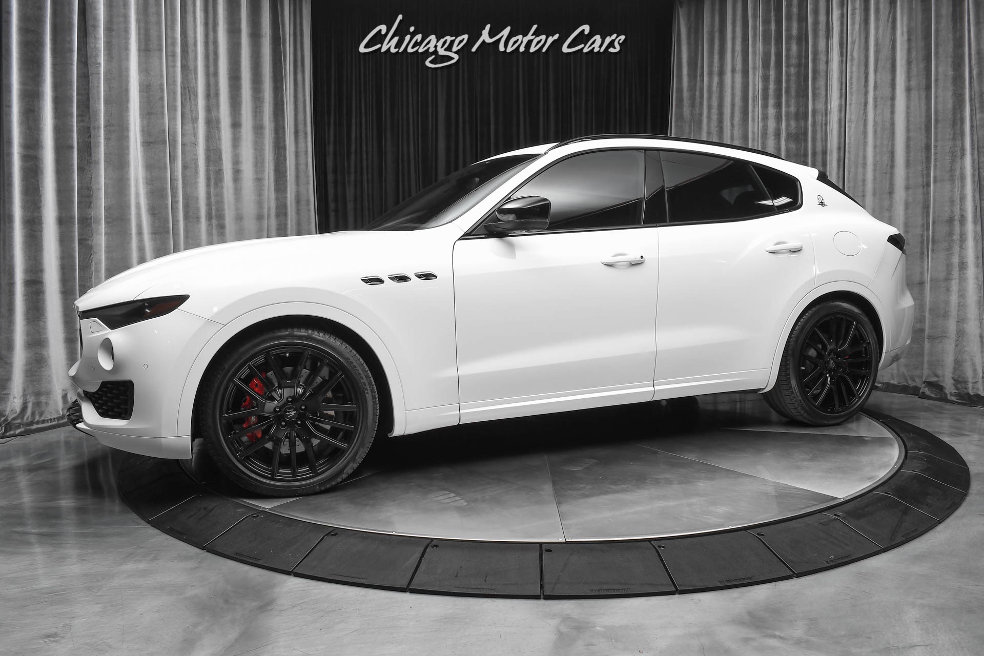 Used 2019 Maserati Levante S Q4 Nerissimo Pack! Driver Assistance Pack! 21 Black Anteo Wheels! Storm Troope for sale Sold at Chicago Motor Cars in West Chicago IL 60185 1