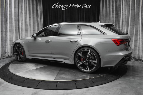 Used 2021 Audi RS6 4.0T quattro Avant RARE Nardo Grey! Night Vision! 122 Miles! for sale Sold at Chicago Motor Cars in West Chicago IL 60185 3