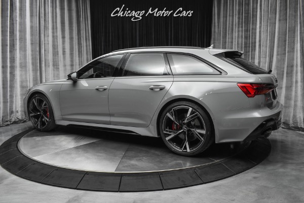 Used-2021-Audi-RS6-40T-quattro-Avant-RARE-Nardo-Grey-Night-Vision-122-Miles