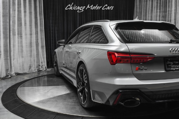 Used-2021-Audi-RS6-40T-quattro-Avant-RARE-Nardo-Grey-Night-Vision-122-Miles