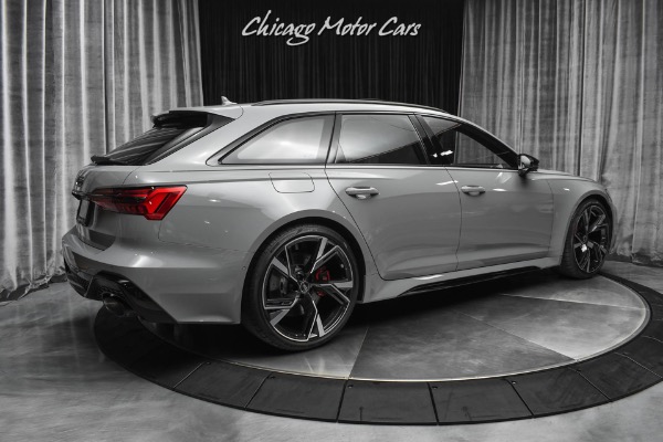 Used 2021 Audi RS6 4.0T quattro Avant RARE Nardo Grey! Night Vision! 122 Miles! for sale Sold at Chicago Motor Cars in West Chicago IL 60185 5
