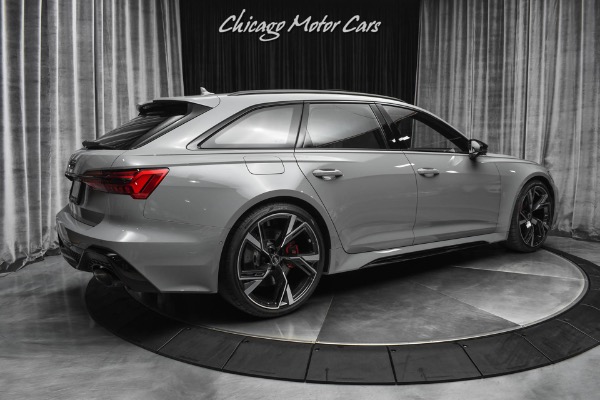 Used-2021-Audi-RS6-40T-quattro-Avant-RARE-Nardo-Grey-Night-Vision-122-Miles