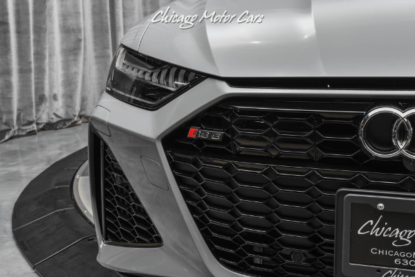 Used-2021-Audi-RS6-40T-quattro-Avant-RARE-Nardo-Grey-Night-Vision-122-Miles