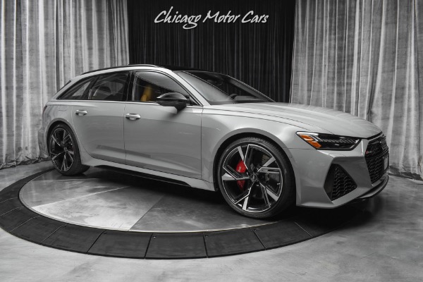 Used 2021 Audi RS6 4.0T quattro Avant RARE Nardo Grey! Night Vision! 122 Miles! for sale Sold at Chicago Motor Cars in West Chicago IL 60185 6