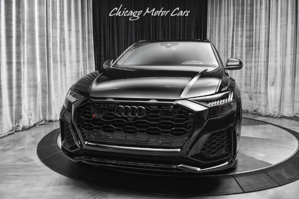 Used 2021 Audi RS Q8 4.0T Quattro SUV Executive Pkg! LOW Miles! Black Optics Pkg! RS Pkg! LOADED for sale Sold at Chicago Motor Cars in West Chicago IL 60185 2