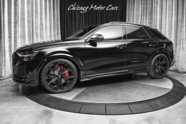 Used 2021 Audi RS Q8 4.0T Quattro SUV Executive Pkg! LOW Miles! Black Optics Pkg! RS Pkg! LOADED for sale Sold at Chicago Motor Cars in West Chicago IL 60185 1