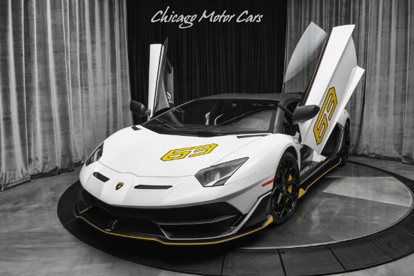 Used 2020 Lamborghini Aventador LP770-4 SVJ 63 Coupe 1/63 Produced! Extremely Rare! HOT Spec TONS of Carbon for sale Sold at Chicago Motor Cars in West Chicago IL 60185 2