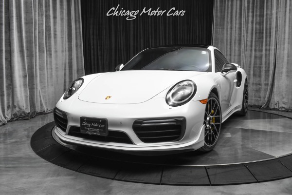 Used 2018 Porsche 911 Turbo S Coupe MSRP $252,170+ LOADED Factory Aerokit Amazing Spec! for sale Sold at Chicago Motor Cars in West Chicago IL 60185 2