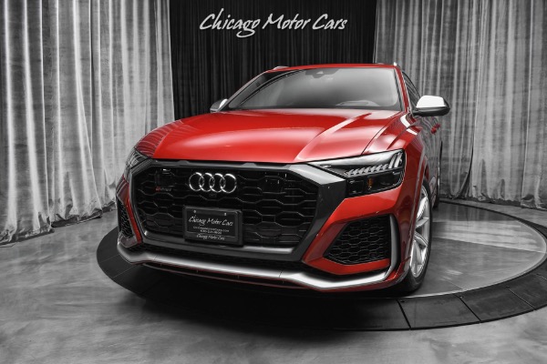 Used-2021-Audi-RSQ8-40T-quattro-RS-Design-Package-RARE-Matador-Red-Only-349-Miles