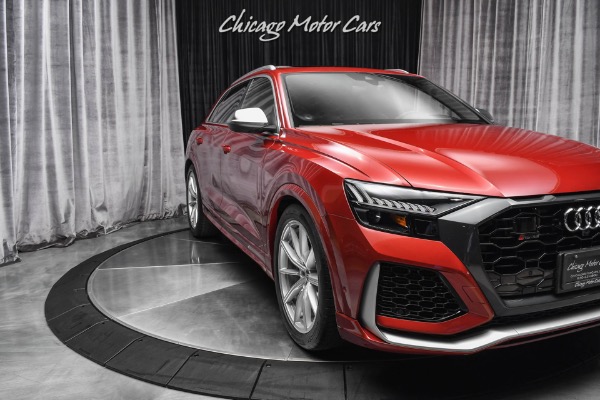 Used-2021-Audi-RSQ8-40T-quattro-RS-Design-Package-RARE-Matador-Red-Only-349-Miles