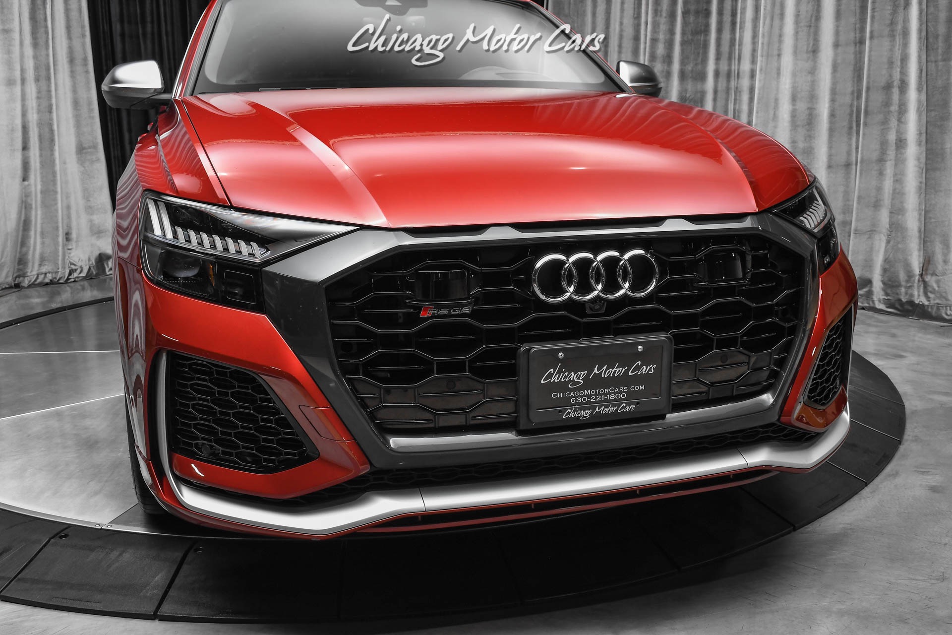 Used-2021-Audi-RSQ8-40T-quattro-RS-Design-Package-RARE-Matador-Red-Only-349-Miles