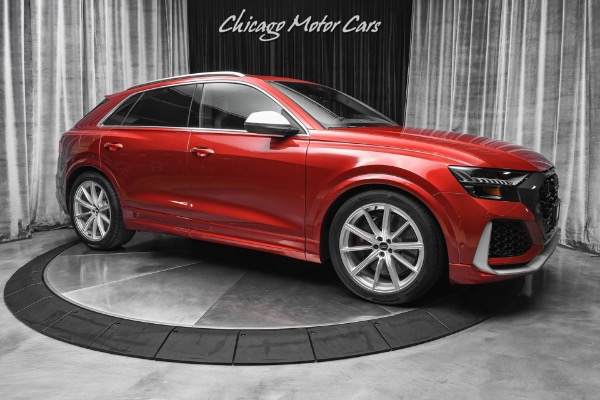 Used 2021 Audi RSQ8 4.0T quattro RS Design Package! RARE Matador Red! Only 349 Miles! for sale Sold at Chicago Motor Cars in West Chicago IL 60185 6