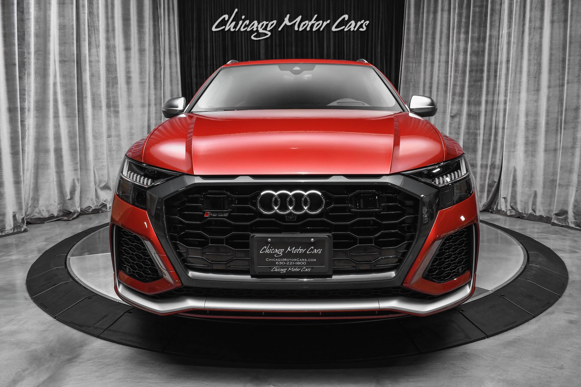 Used-2021-Audi-RSQ8-40T-quattro-RS-Design-Package-RARE-Matador-Red-Only-349-Miles