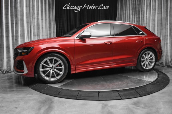 Used 2021 Audi RSQ8 4.0T quattro RS Design Package! RARE Matador Red! Only 349 Miles! for sale Sold at Chicago Motor Cars in West Chicago IL 60185 1