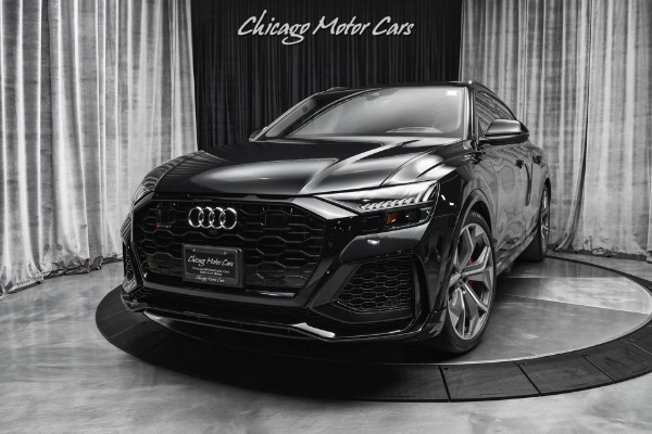 Used 2021 Audi RS Q8 4.0T quattro Red Ceramic Brakes! Driver Assist Package! Black Optics Pack! for sale Sold at Chicago Motor Cars in West Chicago IL 60185 2