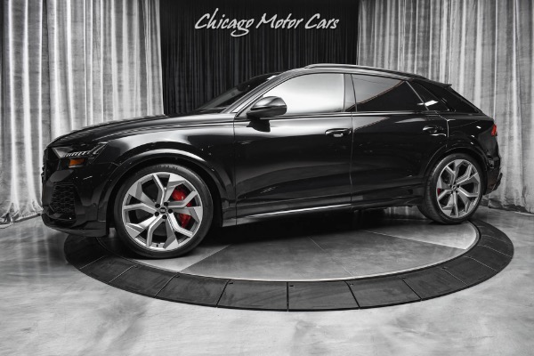 Used 2021 Audi RS Q8 4.0T quattro Red Ceramic Brakes! Driver Assist Package! Black Optics Pack! for sale Sold at Chicago Motor Cars in West Chicago IL 60185 1