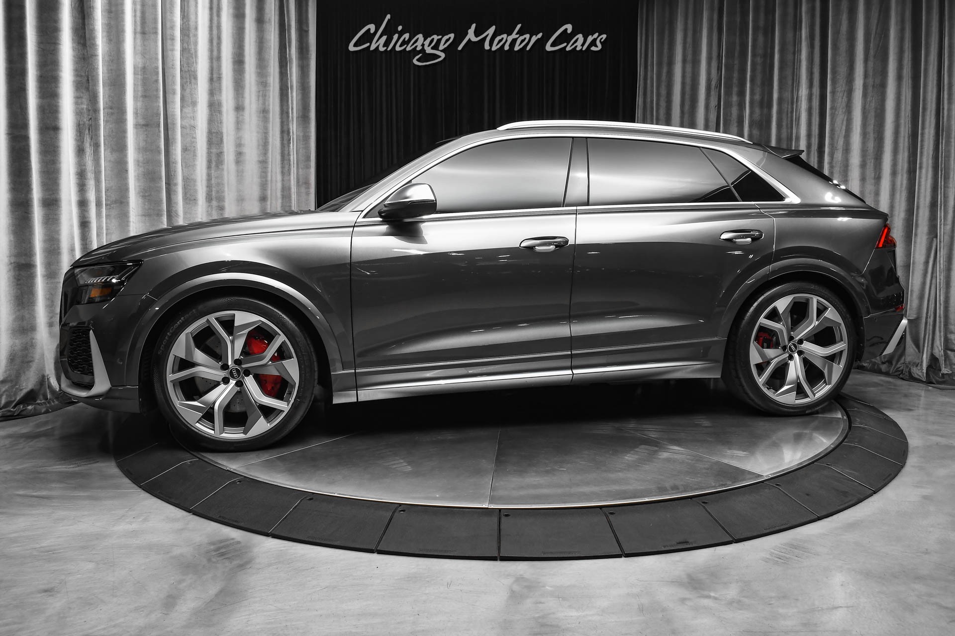 Used 2021 Audi RS Q8 4.0T Quattro B&O 3D Surround Sound! Sport Exhaust! Massage Seats! for sale Sold at Chicago Motor Cars in West Chicago IL 60185 1