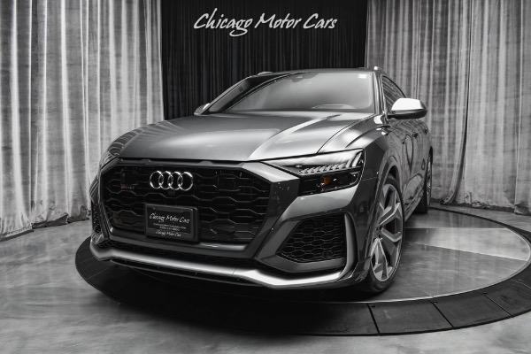 Used 2021 Audi RS Q8 4.0T Quattro SUV EXCELLENT CONDITION! ONLY 175 MILES! RS MASSAGE SEATS! for sale Sold at Chicago Motor Cars in West Chicago IL 60185 2