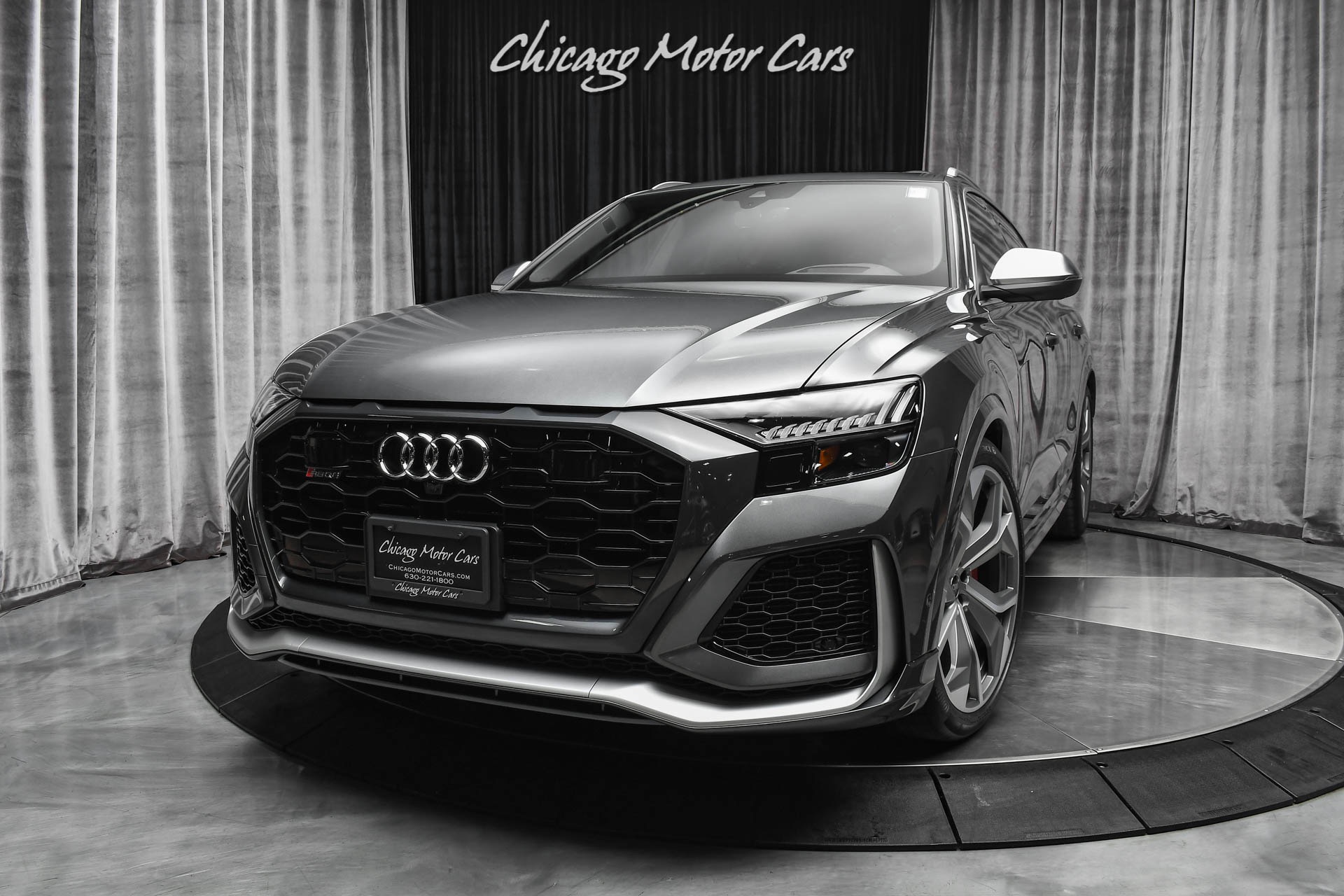 Used-2021-Audi-RS-Q8-40T-Quattro-SUV-EXCELLENT-CONDITION-ONLY-175-MILES-RS-MASSAGE-SEATS