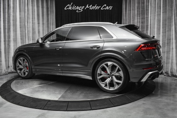 Used 2021 Audi RS Q8 4.0T Quattro SUV EXCELLENT CONDITION! ONLY 175 MILES! RS MASSAGE SEATS! for sale Sold at Chicago Motor Cars in West Chicago IL 60185 3