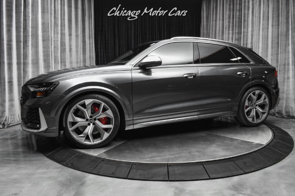Used 2021 Audi RS Q8 4.0T Quattro SUV EXCELLENT CONDITION! ONLY 175 MILES! RS MASSAGE SEATS! for sale Sold at Chicago Motor Cars in West Chicago IL 60185 1