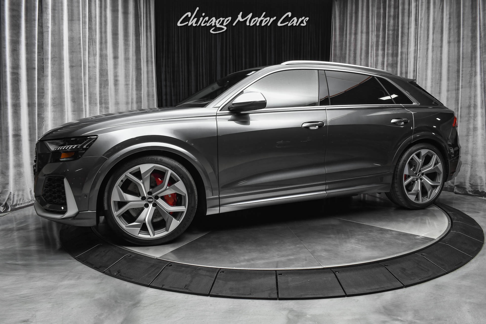 Used 2021 Audi RS Q8 4.0T Quattro SUV EXCELLENT CONDITION! ONLY 175 MILES! RS MASSAGE SEATS! for sale Sold at Chicago Motor Cars in West Chicago IL 60185 1