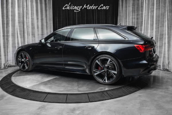 Used 2021 Audi RS6 4.0T quattro Avant BLACK OPTIC PKG! FULL LEATHER PKG! ONLY 30 MILES! for sale Sold at Chicago Motor Cars in West Chicago IL 60185 3