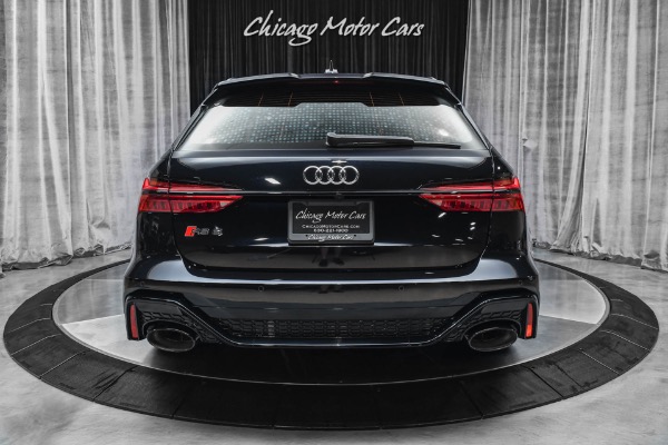 Used 2021 Audi RS6 4.0T quattro Avant BLACK OPTIC PKG! FULL LEATHER PKG! ONLY 30 MILES! for sale Sold at Chicago Motor Cars in West Chicago IL 60185 4