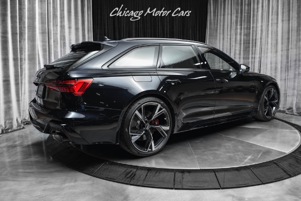 Used 2021 Audi RS6 4.0T quattro Avant BLACK OPTIC PKG! FULL LEATHER PKG! ONLY 30 MILES! for sale Sold at Chicago Motor Cars in West Chicago IL 60185 5