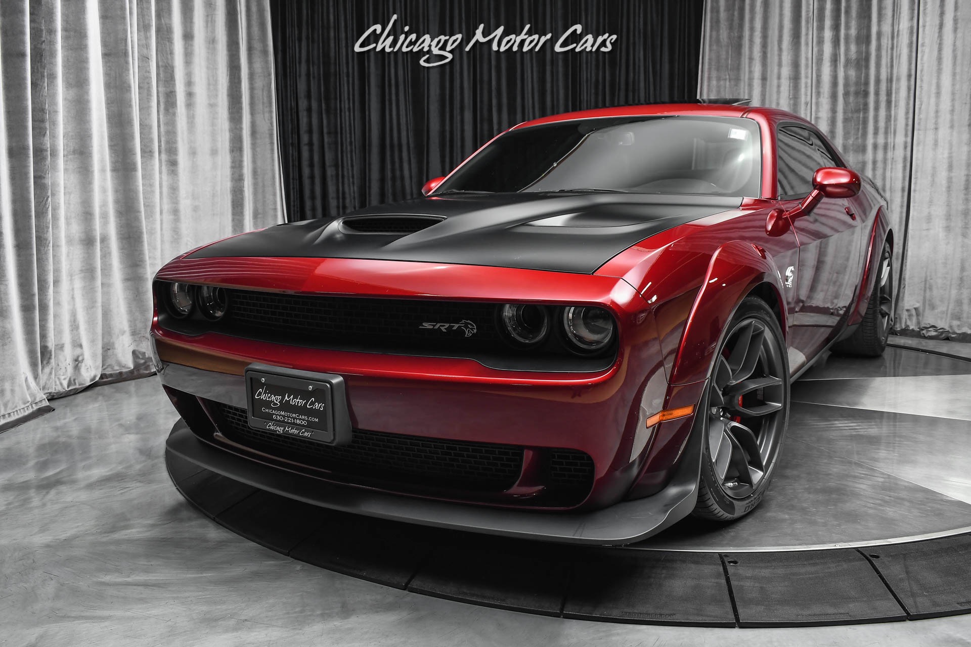 Used-2018-Dodge-Challenger-SRT-Hellcat-Widebody-SUNROOF-SATIN-BLACK-HOOD