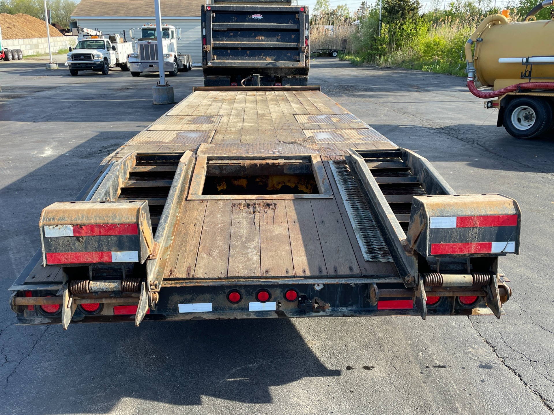 Used-2007-Trail-King-TK40LP-2700-Equipment-Trailer