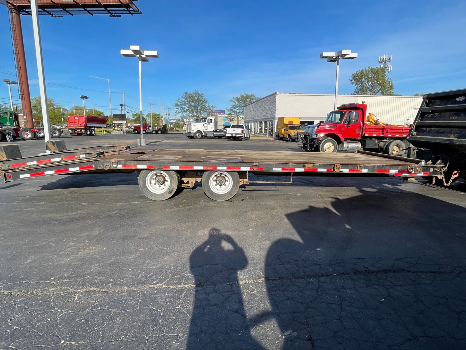 Used-2007-Trail-King-TK40LP-2700-Equipment-Trailer