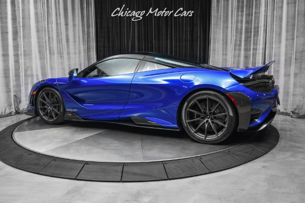 Used 2021 McLaren 765LT Coupe MSO Club Sport Pro Pack! Carbon Fiber Pack! RARE MSO Burton Blue! for sale Sold at Chicago Motor Cars in West Chicago IL 60185 3