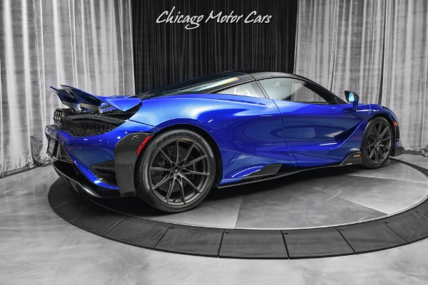 Used 2021 McLaren 765LT Coupe MSO Club Sport Pro Pack! Carbon Fiber Pack! RARE MSO Burton Blue! for sale Sold at Chicago Motor Cars in West Chicago IL 60185 5
