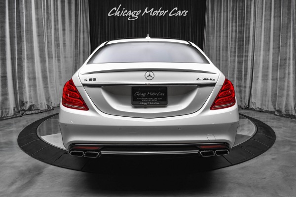Used 2014 Mercedes-Benz S63 AMG $155k MSRP! Driver Assistance Package! Warmth and Comfort Pack! Loaded! for sale Sold at Chicago Motor Cars in West Chicago IL 60185 4